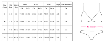 Size Guide Bikini N Waves