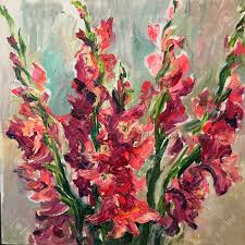 Shop for gladiolus art from the world's greatest living artists. Drawing Of Orange Gladiolus Flower Bouquet Picture Contains Stock Photo Picture And Royalty Free Image Image 102749018