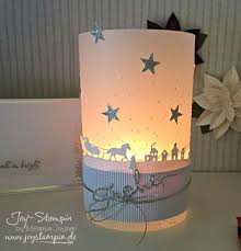 Weihnachtliches Windlicht Schlittenfahrt Basteln Weihnachten Windlichter Weihnachten