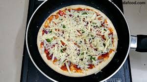 Pan Pizza Recipe No Oven Pizza Making Pizza Without Oven Pizza On Pan Recipe Pan Pizza Pizza Recipes Recipes