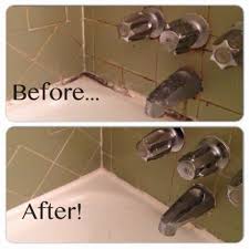 Accidentally Wonderful How To Clean Tile Grout And Caulk Clean Tile Clean Tile Grout Cleaning Tile Floors