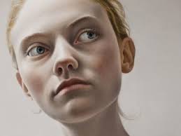 Erica in a Red Sweater, 2012, oil