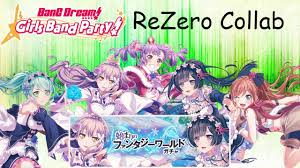 And what better way to track vampires than by using vampires? Bang Dream Rezero Collab Youtube