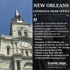 Know The Detailed Information About The Hearing Offices And The Administrative Law Judges Alj That Louisiana New Orleans Social Security Disability