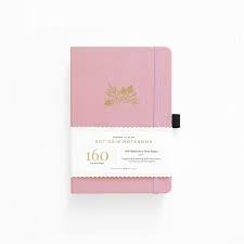 With Crisp White Ultra Thick 160gsm Pages You Can Bullet Journal In Our Light Pink Dot Grid Notebook With Ea Dot Grid Notebook Grid Notebook Dot Grid Journal