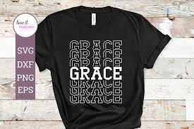 Download and upload svg images with cc0 public domain license. Grace Mirror Word Cut File Graphic By Love It Mirrored Creative Fabrica