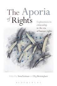 Want, difficulty ( aporia) aporia was the personified spirit ( daimona) of want, difficulty and powerlessness. The Aporia Of Rights Explorations In Citizenship In The Era Of Human Rights Peg Birmingham Bloomsbury Academic