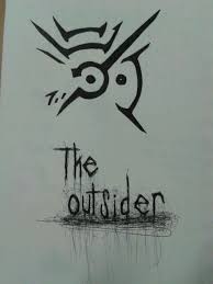 Is a death before dishonor tattoo regarded bad? A Drawing Of The Outsider Symbol Dishonored Tattoo Dishonored The Outsiders