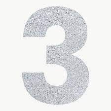 Glitter Metallic Number 3 Typography Transparent Png Free Image By Rawpixel Com Ningzk V In 2020 Typography Glitter Balloon Diy