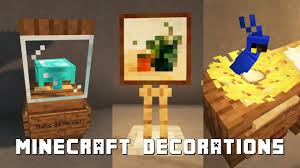 Check spelling or type a new query. Minecraft 12 Creative Furniture Decoration Ideas No Mods Youtube Minecraft Banner Designs Minecraft Crafts Minecraft Decorations