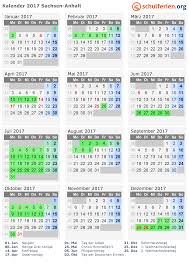Kalender 2017 Mit Ferien Und Feiertagen Sachsen Anhalt Ferien Kalender Ferien Nrw Ferien Thuringen
