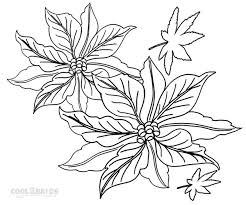 Download this adorable dog printable to delight your child. Printable Poinsettia Coloring Pages For Kids