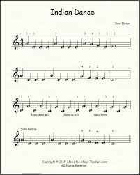Here you have all the recorder notes with letters, click on any of them and learn to play it well ! Indian Dance Beginner Keyboard Music