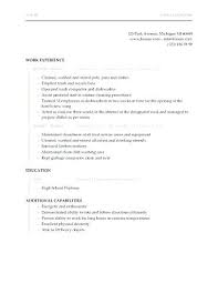 A High School Resume Resume High School Template High School Resume ...