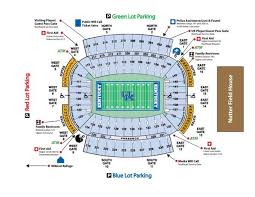 Kentucky Football Stadium Seating Chart Kentucky Wildcars Football Stadium Seating Chart Kentucky Football Football Stadiums Lost Found