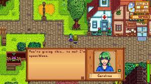 Forums > presented by chucklefish > stardew valley > mods > mod releases/wips > characters > wip romance caroline (first version released) discussion in ' characters ' started by two sheds , mar 13, 2016. What To Give Caroline As A Gift In Stardew Valley Youtube