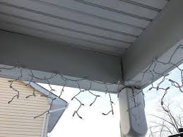 This triple panel design is ideal for shallow eaves and overhangs. Need Help Removing Porch Vinyl Soffit