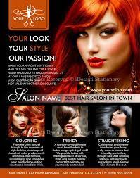 Hair Salon Flyers Promotional Hair Stylist Flyer Templates Printable Hairdresser Flyers Personalized W Hair Salon Professional Hair Salon Salon Promotions