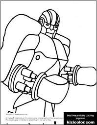Online printable coloring sheets even though can be speedily delivered at the reception desk. Real Steel Ambush Coloring Page Free Print And Color Online