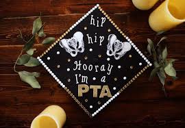 Pta Graduation Cap Physicaltherapy Associates Pta Hiphiphooray College Graduation Cap Decoration Graduation Cap Decoration Diy Graduation Cap