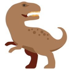 Anchiornis, dinosaurus kecil dengan tengkorak segitiga yang sama dengan troodontids lainnya. Arti Emoji T Rex T Rex Emojipedia