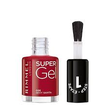 Maybelline forever strong professional nail varnish has a curved brush giving you perfect precision in your application. Rimmel Super Gel Nail Polish 56 Sexy Santa Make Up Superdrug