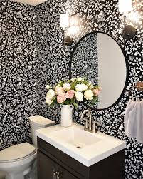 Black And White Wallpaper For Small Bathroom Magnolia Home Fox And Hare Black And White Textured Wallpaper White Textured Wallpaper Magnolia Homes Small Bathroom Decor