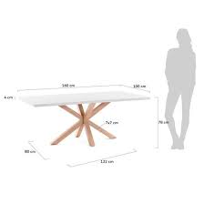 Maybe you would like to learn more about one of these? Table Argo 160 Cm Melamine Blanc Pieds Effet Bois Cdiscount Maison