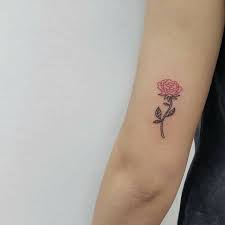 It is a great design, overall. Pin By Melanie Christmas On Tattoo Ideas Pink Tattoo Small Rose Tattoo Red Ink Tattoos