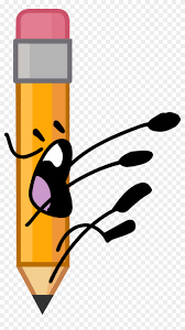 He is best friends with blocky, eraser, snowball, and presumably coiny. Png Library Download Battle For Dream Island Bfb Intro Pencil Free Transparent Png Clipart Images Download