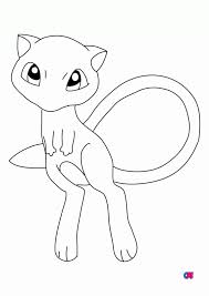 Coloriage pokemon à imprimer sur coloriageaimprimer.net. Imprime Et Colorie Ce Coloriage Pokemon Mew Coloriage Pokemon A Imprimer Coloriage Pokemon Dessin Pokemon A Imprimer