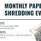 December 2025 Paper Shredding Event event image
