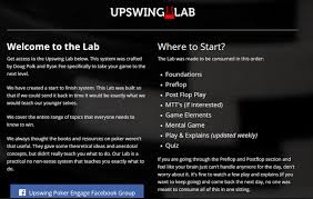 upswing poker reviews the lab training course