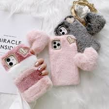Protective slim cases layered with fuzzy faux fur! Pom Pom Purin Soft Fluffy Iphone 7 8 Case Cover Sanrio Japan For Sale Online Ebay
