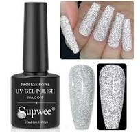 Reflective Gel Polish Glitter Gel Nail Polish, Sparkle, Shimmer, Vegan,  Long Lasting, Home Manicure