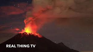 Breaking Popocatepetl Volcano Ash Cloud Triggered By Earthquake Youtube Mexico Volcano Popocatepetl Volcano Volcano