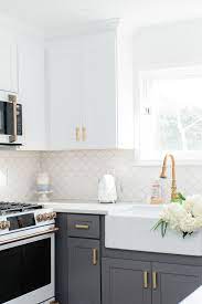 My White Gold Kitchen With Cafe Appliances Kitchen Cabinets Grey And White Kitchen Renovation Kitchen Design