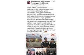Heboh Sunda Empire Klaim Pemerintahan Dunia Berakhir 15 Agustus 2020 Halaman All Kompas Com