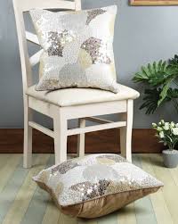 Personalised velvet cushions, childrens drawings message, sentimental gift. Buy Gold Silver Cushions Pillows For Home Kitchen By Eyda Online Ajio Com