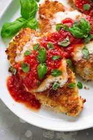 Set up an assembly line starting with the lemon juice mixture, then the panko, and finally your baking sheet. Chicken Parmesan Recipe The Best Cooking Classy