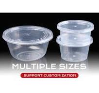 Disposable Plastic Waterproof PP 1 Oz 2oz 3 Oz Sauce Cup with Lid