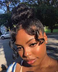 Nails Sleek Natural Hairstyles Sleek Natural Hairstyles Natural Hairstyles For S Natural Straight Hair Natural Hair Styles Easy Black Natural Hairstyles