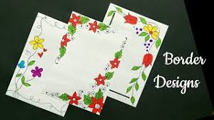 Borderdesigns Projectborder 3 Border Designs For Project Project File Decoration Idea Youtube Whether you want to go colorful or neutral, you can liven up any wall with an assortment of baskets in.