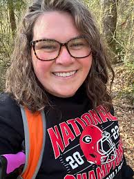 Trees glistening, after the storm.