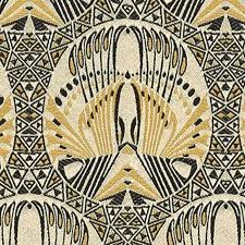 Black And Gold Art Deco Curtains Art Deco Art Nouveau Yellow Black And White Flat Weave Curtain And Upholstery Fabric Art Deco Fabric Art Deco Upholstery Fabric Uk