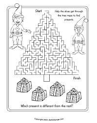 Christmas Tree Maze Free Coloring Pages For Kids Printable Colouring Sheets Christmas Worksheets Christmas Coloring Sheets Christmas Maze