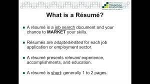 The online resume builder so easy to use, the resumes write themselves. Resumes And Cover Letters Youtube