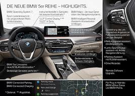 Bereits auf den ersten blick vermittelt sie stilsichere sportlichkeit, die vor allem in der dynamischen silhouette und reduzierten formensprache zum ausdruck kommt. Die Neue Bmw 5er Reihe