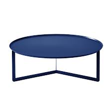 Enter maximum price shipping free shipping. Meme Design Outdoor Coffee Table Round 5 Outdoor Navy Blue Metal Myareadesign Com