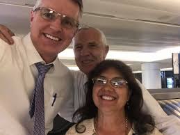 Our son-in-law, Hunter met us at the airport and helped us...